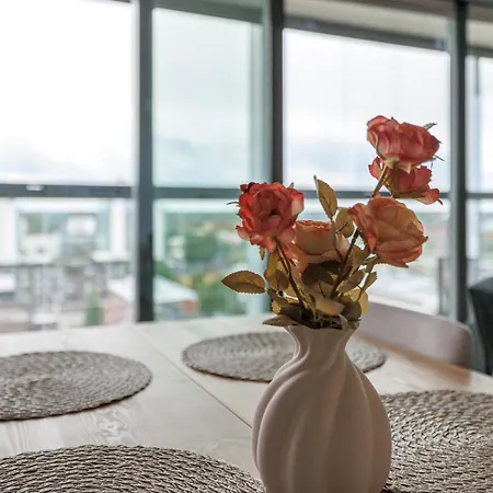 New 12th Floor 2br - Stunning Skyline Views 오울루
